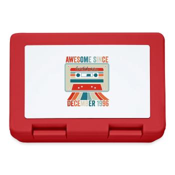 December 1996 - Awesome since December 1996 - Lunchbox - red - Front
