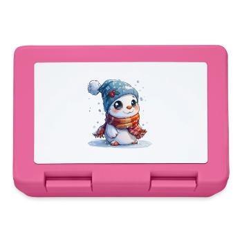 Snowman for children - Lunchbox - pink - Front