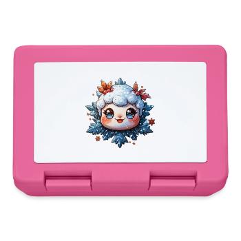 Snowflake for children - Lunchbox - pink - Front