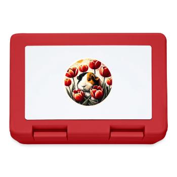 Guinea Pig - Lunchbox - red - Front