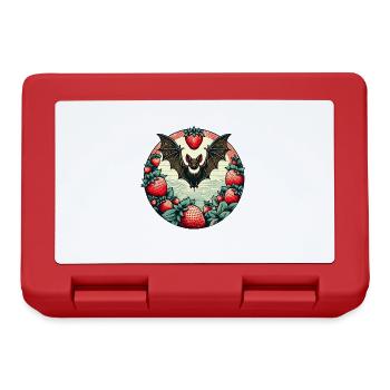 Bat Lovers - Lunchbox - red - Front