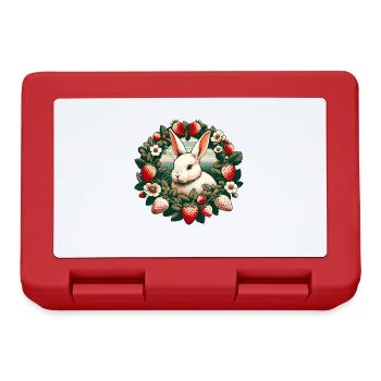 Bunny Rabbit - Lunchbox - red - Front
