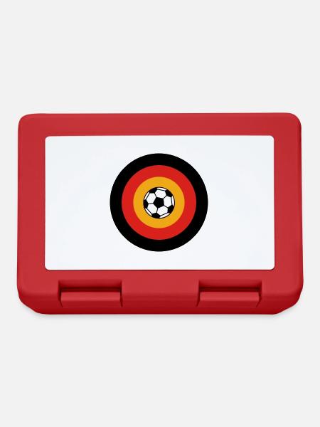 Deutschland Fußball Mannschaft Tor - Brotdose - Rot