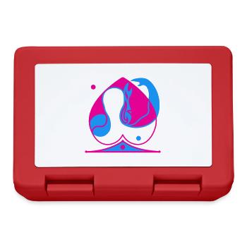 Spades of emotions. Courage and fear for self-liberation - Lunchbox - red - Front
