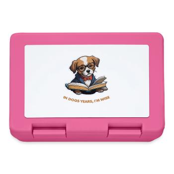 Hunde-Weisheit - Brotdose - Pink - Vorne
