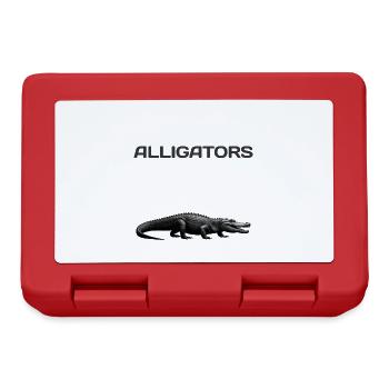 I Wonder If Alligators Think About Me Too... - Lunchbox - red - Front
