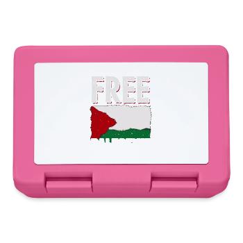 Palästina - Brotdose - Pink - Vorne