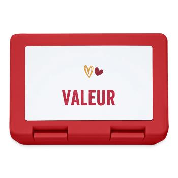 Je ne vieillis pas, je prends de la valeur - Boîte à goûter - rouge - Devant