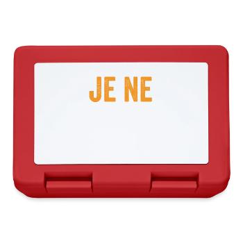 Je ne vieillis pas, je prends de la valeur - Boîte à goûter - rouge - Devant