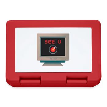 CRT - See U - Lunchbox - red - Front