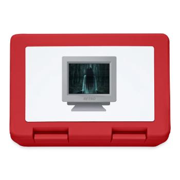 CRT design - Ghost girl 3 - Lunchbox - red - Front