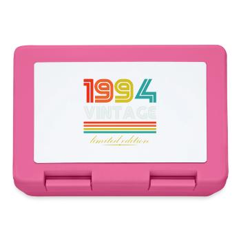 Vintage, 1994, Vintage Retro, Cadeau - Boîte à goûter - rose - Devant