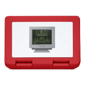 CRT design - The mysterious well... - Lunchbox - red - Front