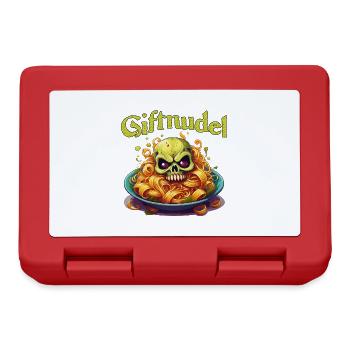 Giftnudel - Brotdose - Rot - Vorne