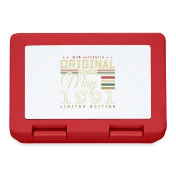 Gift Anniversaire Mai 1991, Gift May 1991 - Lunchbox - red - Front