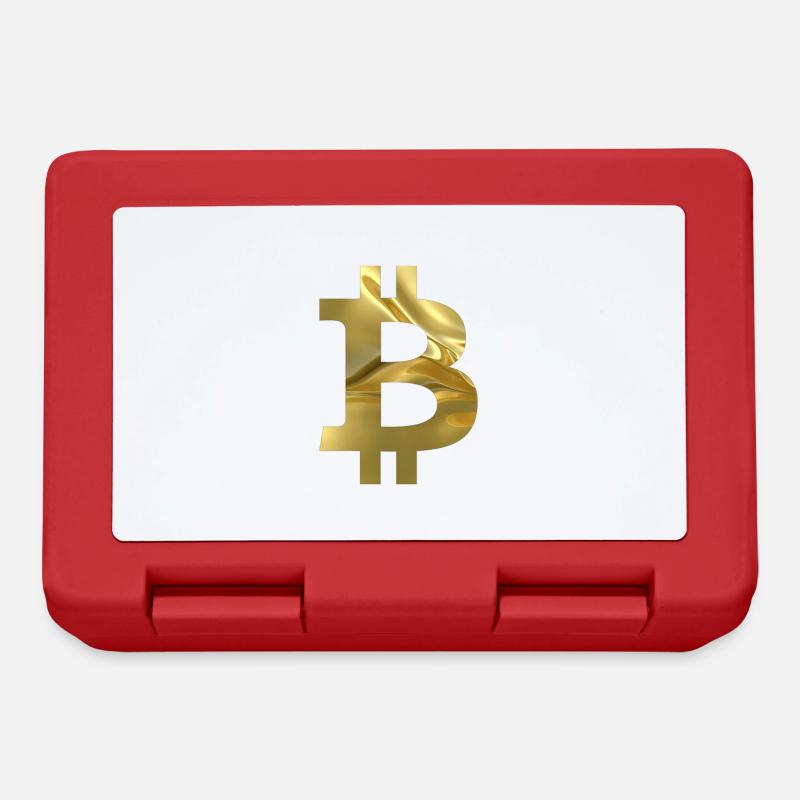 Bitcoin - Lunchbox - red