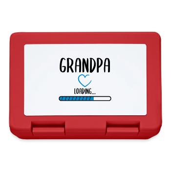 Grandpa surprise - Lunchbox - red - Front