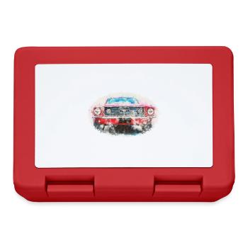 automobile - Lunchbox - red - Front