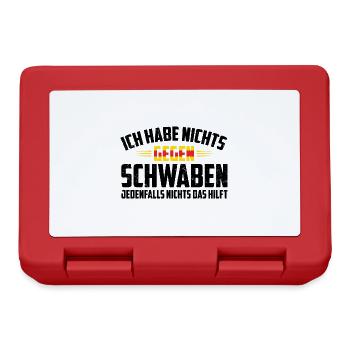 Badener - Brotdose - Rot - Vorne