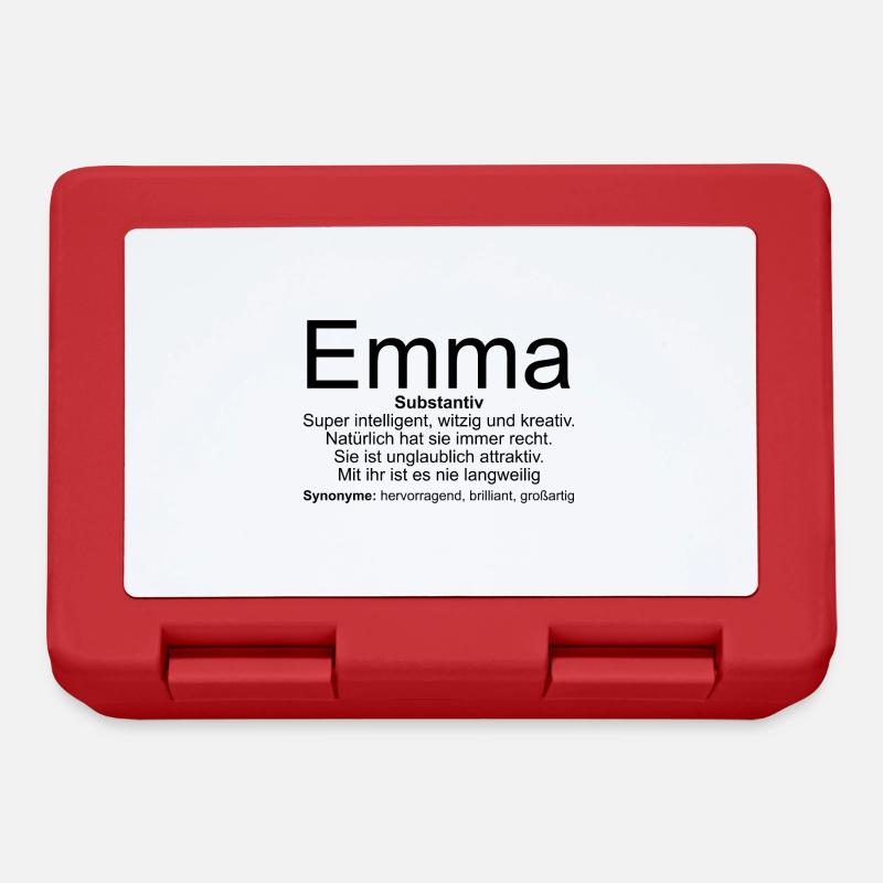 Name Definition Emma - Brotdose - Rot