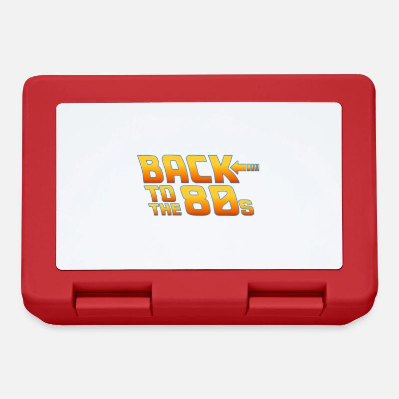 Back To The 80s - Lunchbox - red