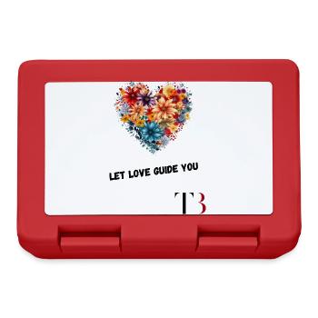 Let love guide you - Brotdose - Rot - Vorne