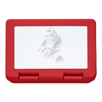 Gorilla - Lunchbox - red - Front