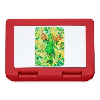 Fleurs Magiques - Sonja Ariel de Staden - Boîte à goûter - rouge - Devant