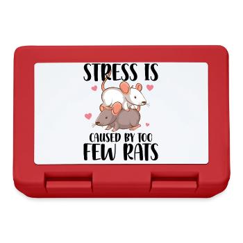 Rats - Lunchbox - red - Front
