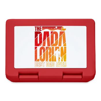 The Dadalorian - Orange - Meilleur papa ! - Boîte à goûter - rouge - Devant