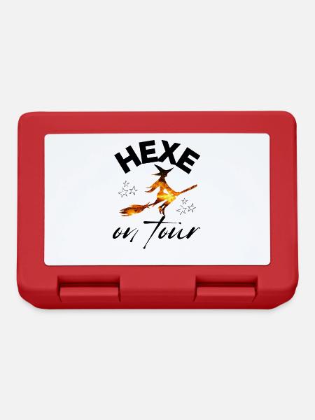 HEXE on tour HEXEN hexen - Brotdose - Rot
