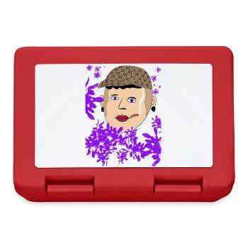 Talahon Children's Drawing - Lunchbox - red - Front