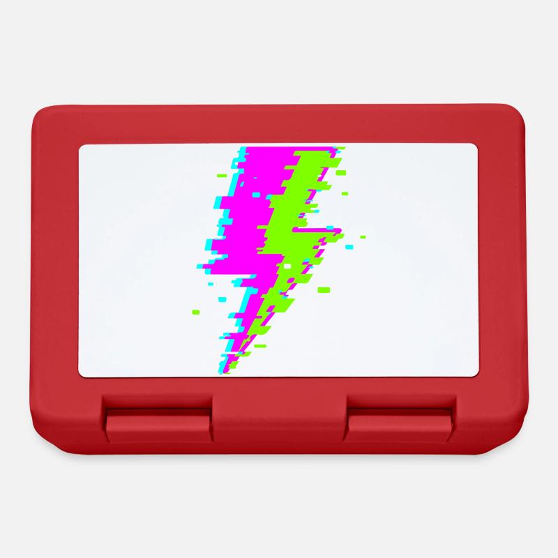 Psychedelic Digital Beam - Lunchbox - red
