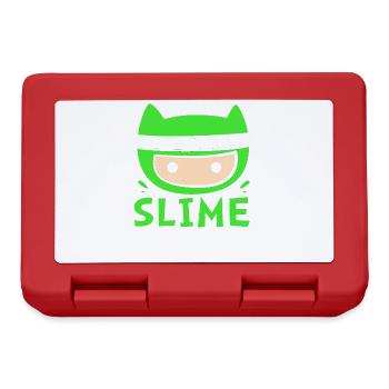 Slime Schleim Schleimig - Brotdose - Rot - Vorne