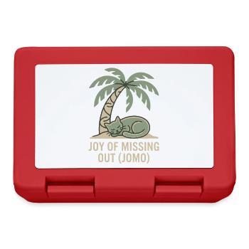 Jomo - Boîte à goûter - rouge - Devant