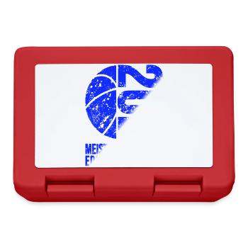 Basketball Meister Edition 2026 in Blau Weiss - Brotdose - Rot - Vorne