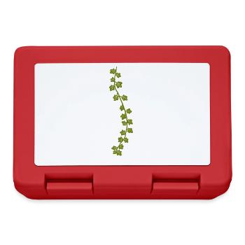 Common ivy | Plants illustration - Lunchbox - red - Front