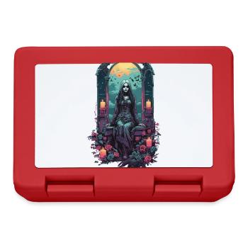Occult Gothic Witch Magical Gloomy Halloween - Lunchbox - red - Front