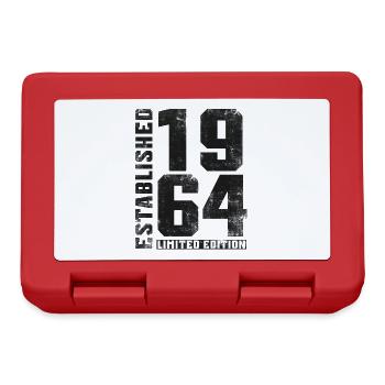 1964 Vintage Born Vintage Birthday Gift - Lunchbox - red - Front