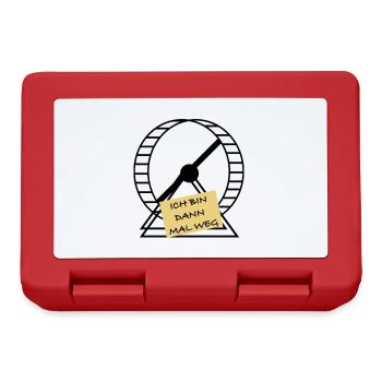 I'll be gone - Lunchbox - red - Front