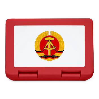 Logo DDR Armoirs Ährenkranz Marteau et faucille - Boîte à goûter - rouge - Devant