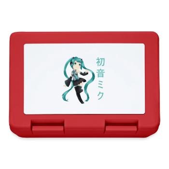 Hatsune Miku - Lunchbox - red - Front