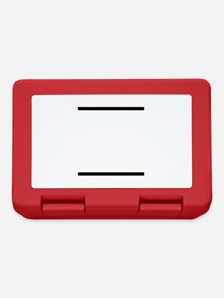 jesus saves - Lunchbox - red