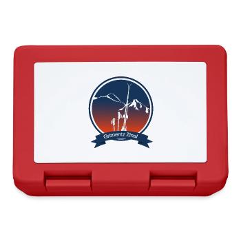 Grimentz Zinal Alpes Suisse leewarddesign - Lunchbox - red - Front