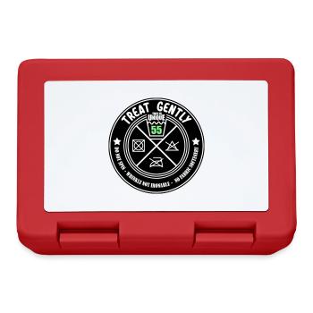 Gentle treatment Unique piece is 55 | Colors can be changed - Lunchbox - red - Front