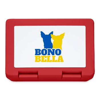 Bono Bella Merch UA 6 - Brotdose - Rot - Vorne