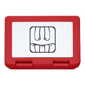 13 Kin Maya Voyageur BLK - Brotdose - Rot - Vorne