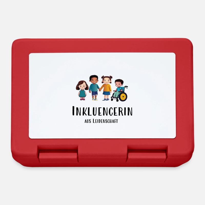 Inkluencerin - Brotdose - Rot