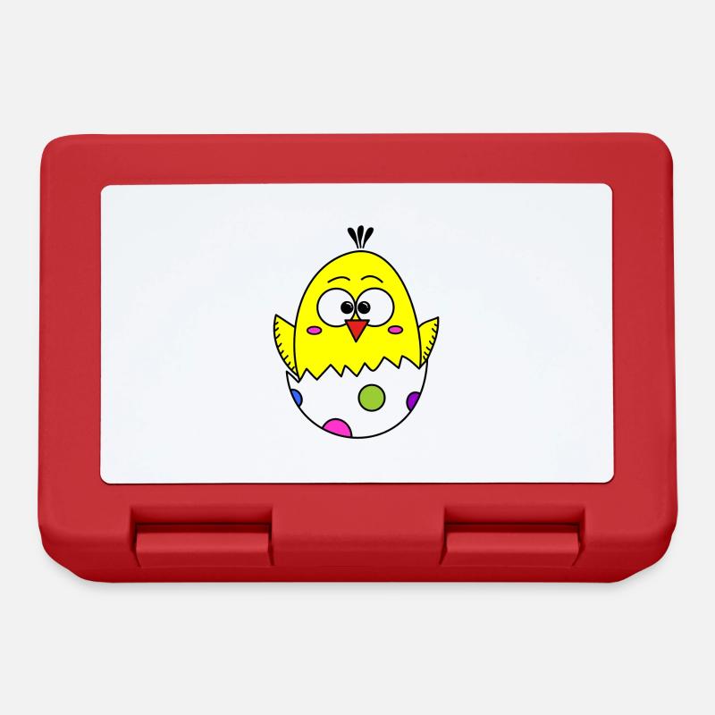 Chick - Lunchbox - red