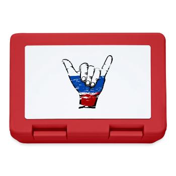 Symbole de surf du drapeau de la Russie utilisé - Boîte à goûter - rouge - Devant